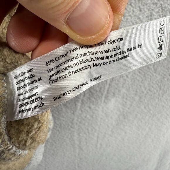 The Fisher Project Jacket Women's XS Gray Zip Track Sweatshirt Eileen Pockets - Picture 12 of 13